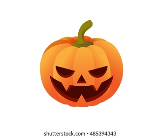 Cute Halloween Monster Character - Pumpkin