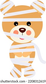 Cute Halloween Mummy Teddy Bear
