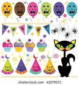 Cute Halloween Party Collections Set