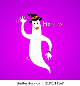 Cute Halloween pattern. Holiday illustration-vector illustration