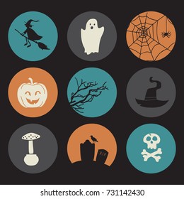 Cute Halloween Print Design