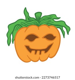 cute halloween pumpkin, sutable to make your design more pop, good for graphic design resource.