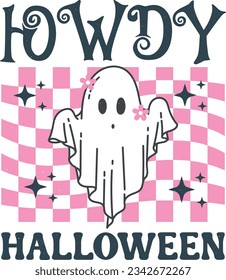 Cute Halloween Retro Design Bundle