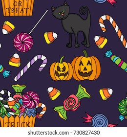 Cute Halloween Seamless
