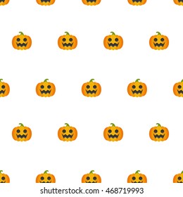 cute halloween seamless pattern. vector illustration