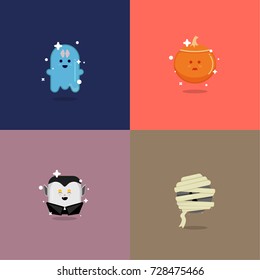 Cute halloween set