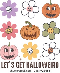 The Cute Halloween Sublimation Design