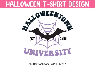 Cute Halloween t shirt vector illustration, Halloween T Shirt Design, Happy Halloween T shirt vector, Trendy Halloween T Shirt template