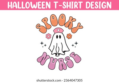 Cute Halloween t shirt vector illustration, Halloween T Shirt Design, Happy Halloween T shirt vector, Trendy Halloween T Shirt template