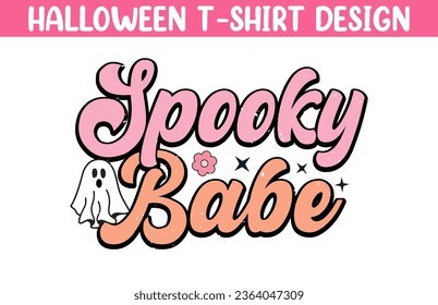 Cute Halloween t shirt vector illustration, Halloween T Shirt Design, Happy Halloween T shirt vector, Trendy Halloween T Shirt template