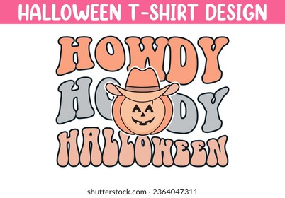 Cute Halloween t shirt vector illustration, Halloween T Shirt Design, Happy Halloween T shirt vector, Trendy Halloween T Shirt template