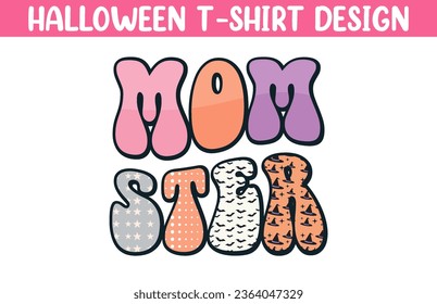 Cute Halloween t shirt vector illustration, Halloween T Shirt Design, Happy Halloween T shirt vector, Trendy Halloween T Shirt template