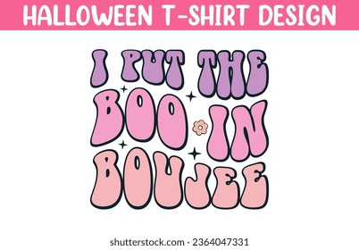 Cute Halloween t shirt vector illustration, Halloween T Shirt Design, Happy Halloween T shirt vector, Trendy Halloween T Shirt template