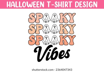 Cute Halloween t shirt vector illustration, Halloween T Shirt Design, Happy Halloween T shirt vector, Trendy Halloween T Shirt template