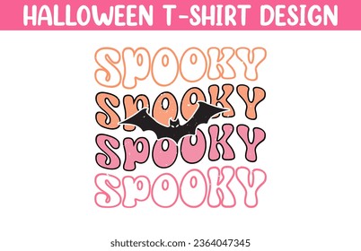 Cute Halloween t shirt vector illustration, Halloween T Shirt Design, Happy Halloween T shirt vector, Trendy Halloween T Shirt template