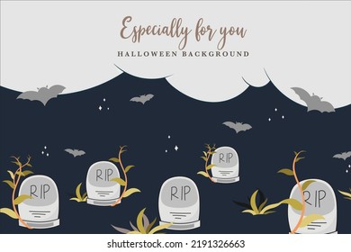 cute halloween for template background, invitation