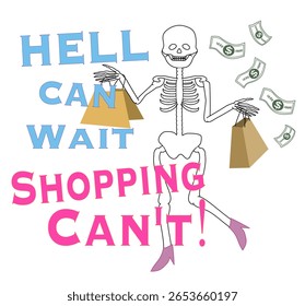 Cute Halloween typography for t-shirts design or decorated advertising sign, promotional banner for Halloween sales
