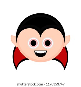 Cute halloween vampire character character