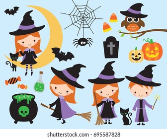 Halloween cauldron full of candy. Halloween candy pot. Autumn treats for  Halloween for children. Lollipops in cauldron. Vector illustration isolated  on white background. 28559840 Vector Art at Vecteezy