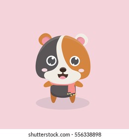Cute hamster.