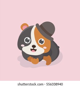 Cute hamster.