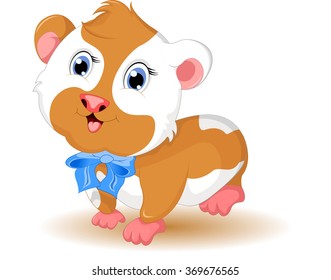 cute hamster cartoon