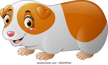 Cute hamster cartoon