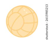 Cute hamster exercise ball in cartoon flat style. Soft pastel colors, isolated vector clipart.