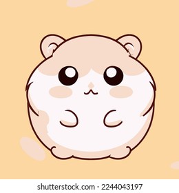 Cute Hamster illustration Hamster