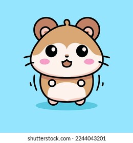 Cute Hamster illustration Hamster