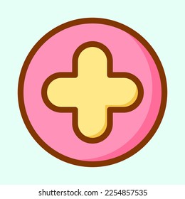 cute hand draw cartoon illustration sticker