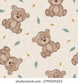 Cute hand draw seamless