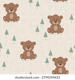 Cute hand draw seamless
