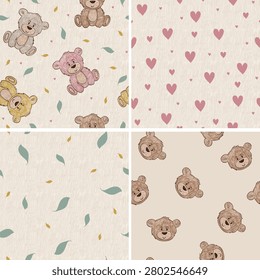 Cute hand draw seamless