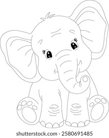 Cute Hand Drawing Coloring Pages