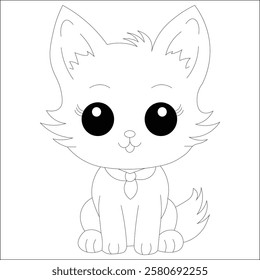 Cute Hand Drawing Coloring Pages