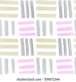 Cute Hand Drawn Bricks Seamless Pattern made in Vector. Pastel colors. Artistic backdrop for wallpaper, textile, wrapping, gift paper, blog, etc.