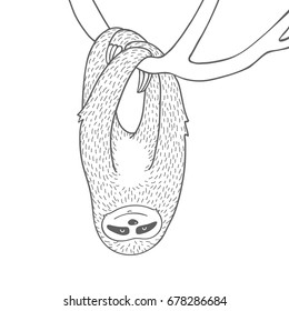 tira y afloja de la línea de dibujos animados dibujada a mano