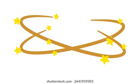 Cute Hand Drawn dizzy stars