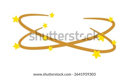 Cute Hand Drawn dizzy stars