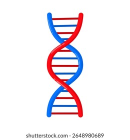 Cute Hand Drawn DNA Structure