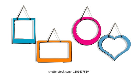 Pictures Frame Cartoon High Res Stock Images Shutterstock