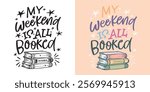 Cute hand drawn doodle lettering quote. Lettering for t-shirt design, mug print, bag print, clothes fashion. 100% hand drawn vector image.