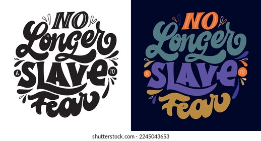 Cute hand drawn doodle lettering postcard about life. Beautiful t-shirt design, mug pring.