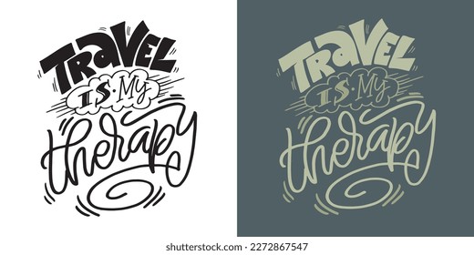 Cute hand drawn doodle lettering postcard about life. Lettering for t-shirt design, mug print, invitation.