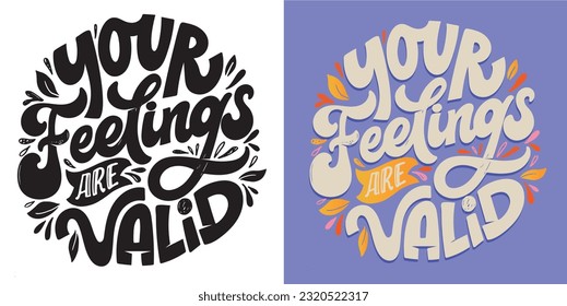 Cute hand drawn doodle lettering postcard, t-shirt design, tee art, mug print.