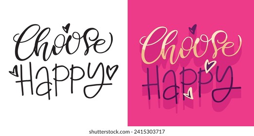 Cute hand drawn doodle lettering postcard - lettering print art. T-shirt design. 100% vector file.