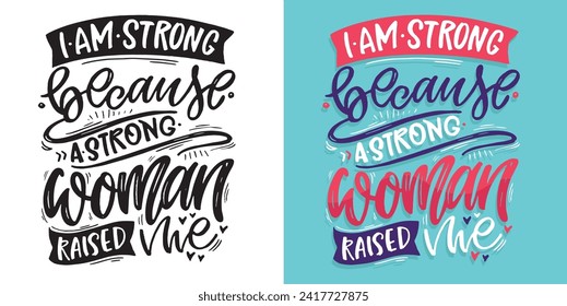 Cute hand drawn doodle lettering postcard, lettering print t-shirt design, 100% vector design.