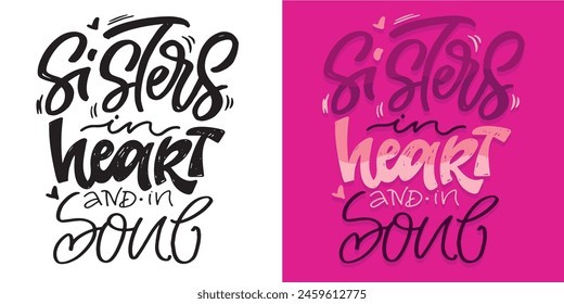 Cute hand drawn doodle lettering. Lettering for tee, mug print, postcard. 100% vector image
