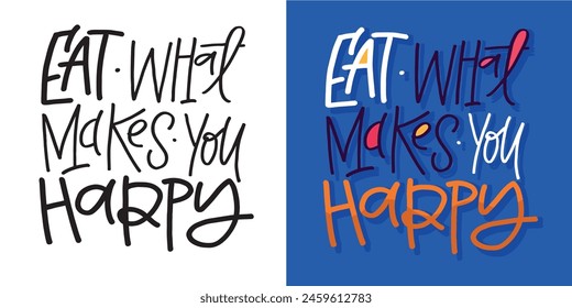 Cute hand drawn doodle lettering. Lettering for tee, mug print, postcard. 100% vector image
